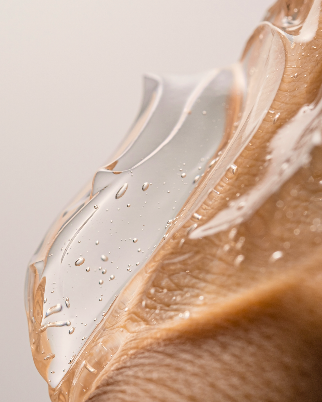 Opal glistening on skin, dermatologically tested and approved